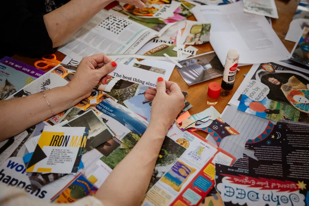 Creative coaching - collage